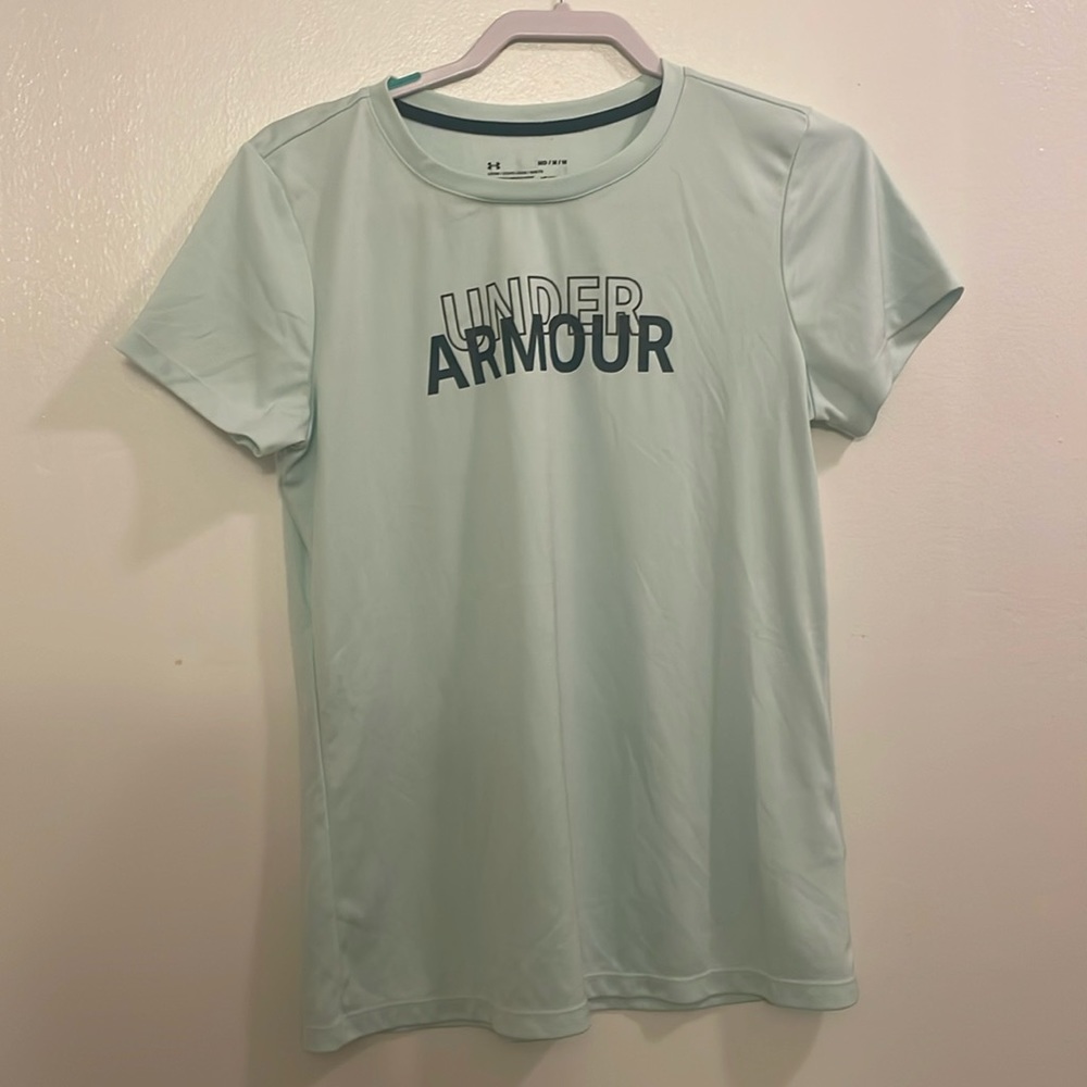 Blue Under Armour shirt
